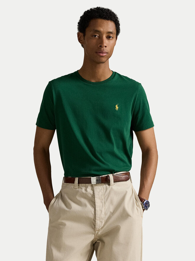 Polo Ralph Lauren Polo Ralph Lauren Camiseta 710671438461 Verde Custom Slim Fit