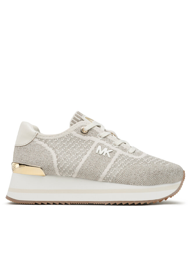 MICHAEL Michael Kors Sneakersy MICHAEL Michael Kors Monique Knit Trainer 43F3MQFSAM Šedá