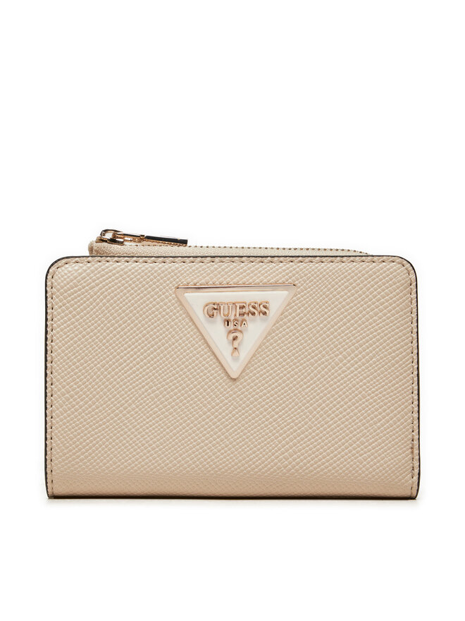 Portafoglio piccolo da donna Guess Laurel XG Wallets SWXG85 00560 Beige escarpe