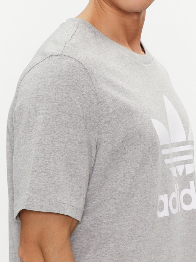 adidas adidas Póló Adicolor Classics Trefoil T-Shirt IA4817 Szürke Regular Fit