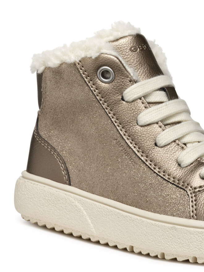 Boots Geox J Theleven Girl B Ab J46HTA 077BC C9006 S Gris chaussures