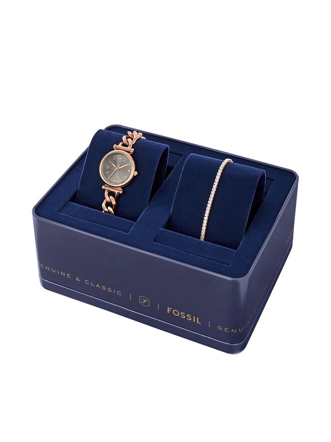 Fossil Zegarek Fossil ES5378SET Różowy