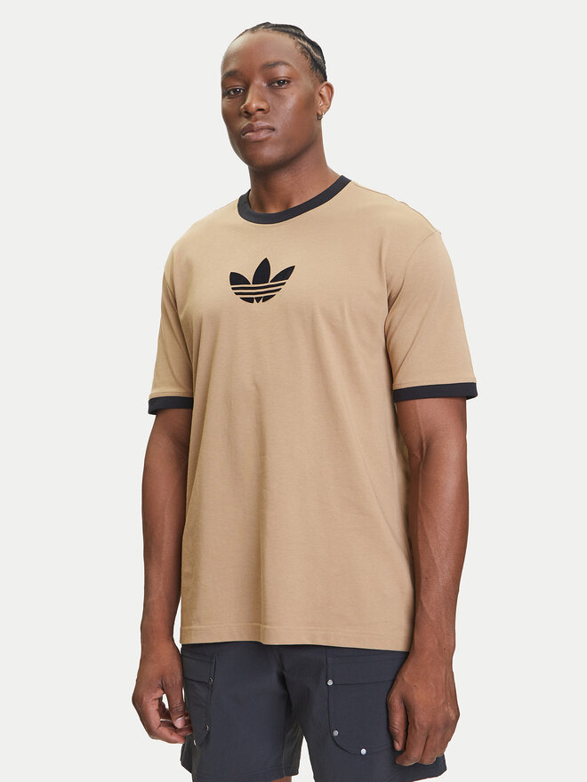 adidas adidas T-Shirt adicolor 2000s Cali JX1516 Μπεζ Loose Fit