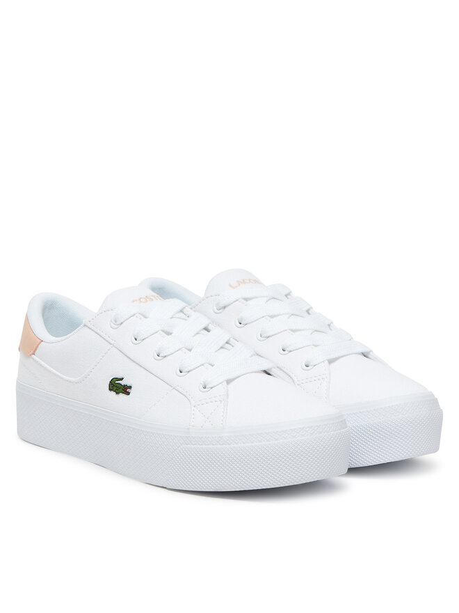 Lacoste Sneakers aus Stoff Lacoste 7-49CFA0017 Weiß