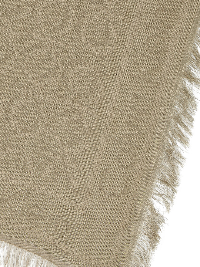 Calvin Klein Šátek Calvin Klein Monogram Jacquard Scarf K60K608779 Zelená