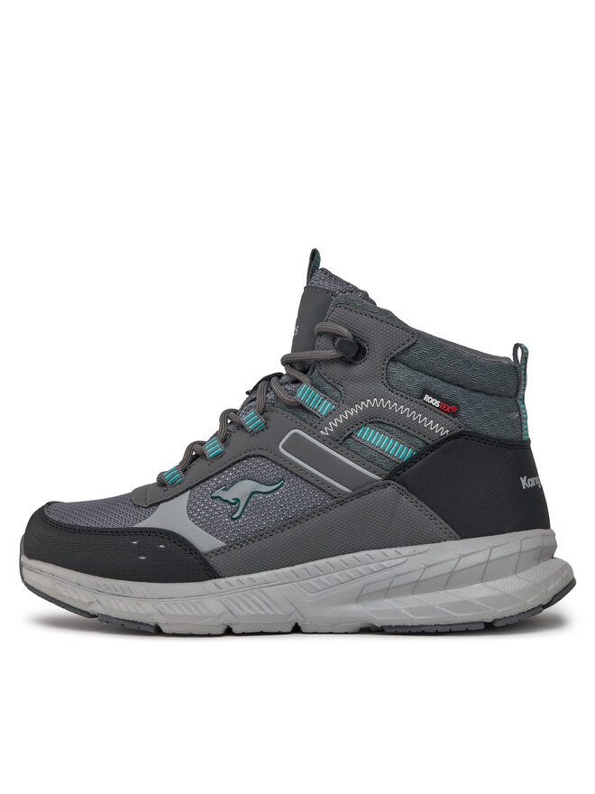 KangaRoos Schnürstiefeletten KangaRoos K-UO Take Mid RTX 81141-000-2185 Grau