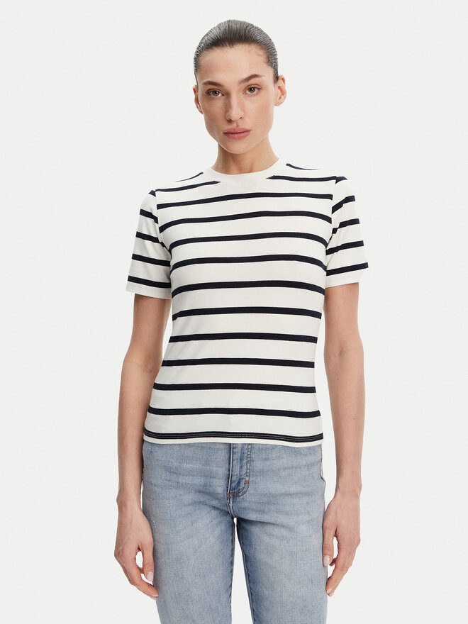 French Connection French Connection Camiseta 76QZB Blanco Regular Fit