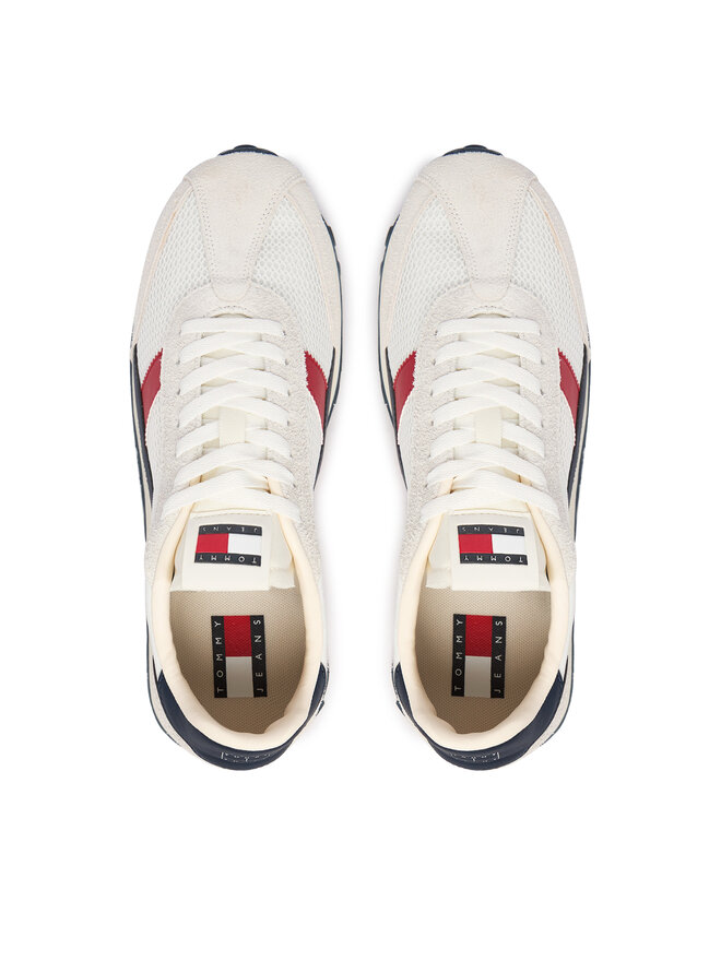 Tommy Jeans Sneakers Tommy Jeans Retro Runner Archive Open Mesh EM0EM01715 Weiß