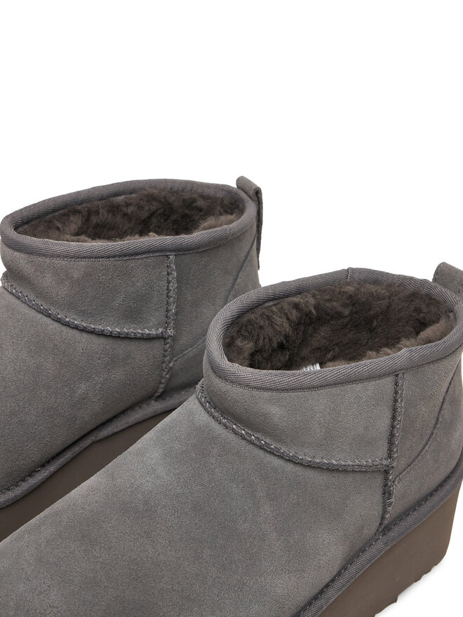 Ugg Schneeschuhe Ugg W Classic Ultra Mini Platform 1135092 Grau