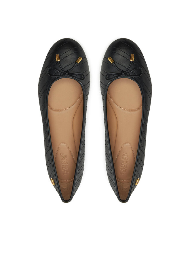 LAUREN RALPH LAUREN Baleríny LAUREN RALPH LAUREN Jayna 802951489001 Čierna