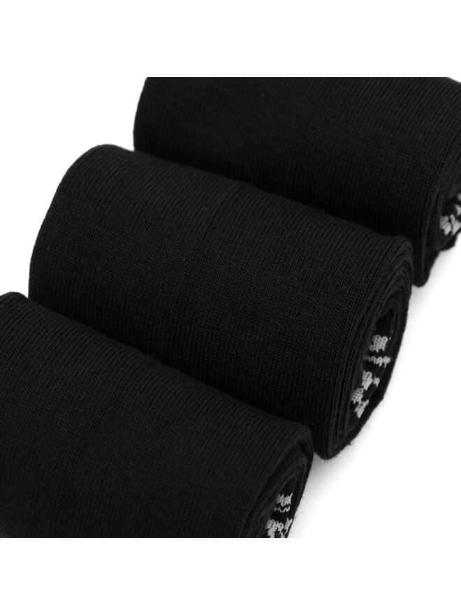 Reebok Комплект 3 чифта дълги чорапи мъжки Reebok R0367-SS24 (3-pack) Черен