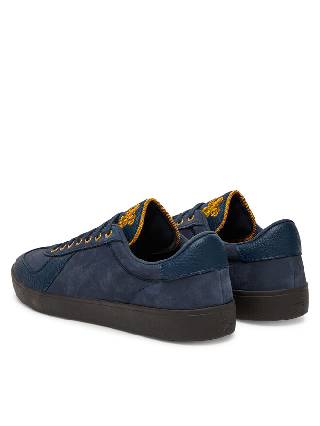 Lacoste Sneakersy Lacoste Baseshot 7-49SMA0062 Granatowy