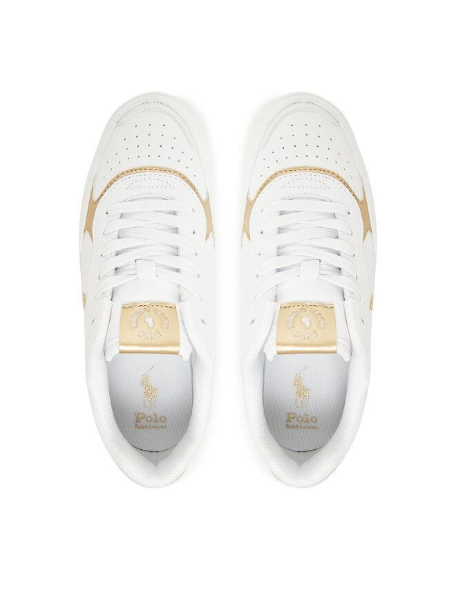 Polo Ralph Lauren Снікерcи Polo Ralph Lauren Masters Court II RL03432102 Білий