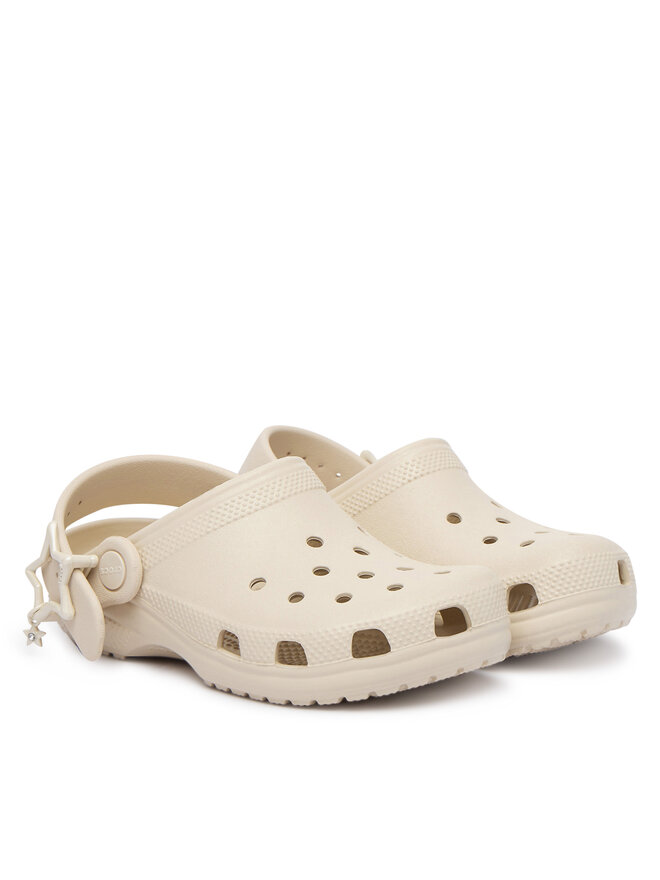 Crocs Шльопанці Crocs Classic Star Buckle Clog 213941 Світло-бежевий