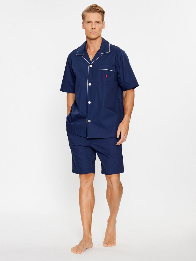 Polo Ralph Lauren Polo Ralph Lauren Πιτζάμα 714899503004 Σκούρο μπλε Regular Fit