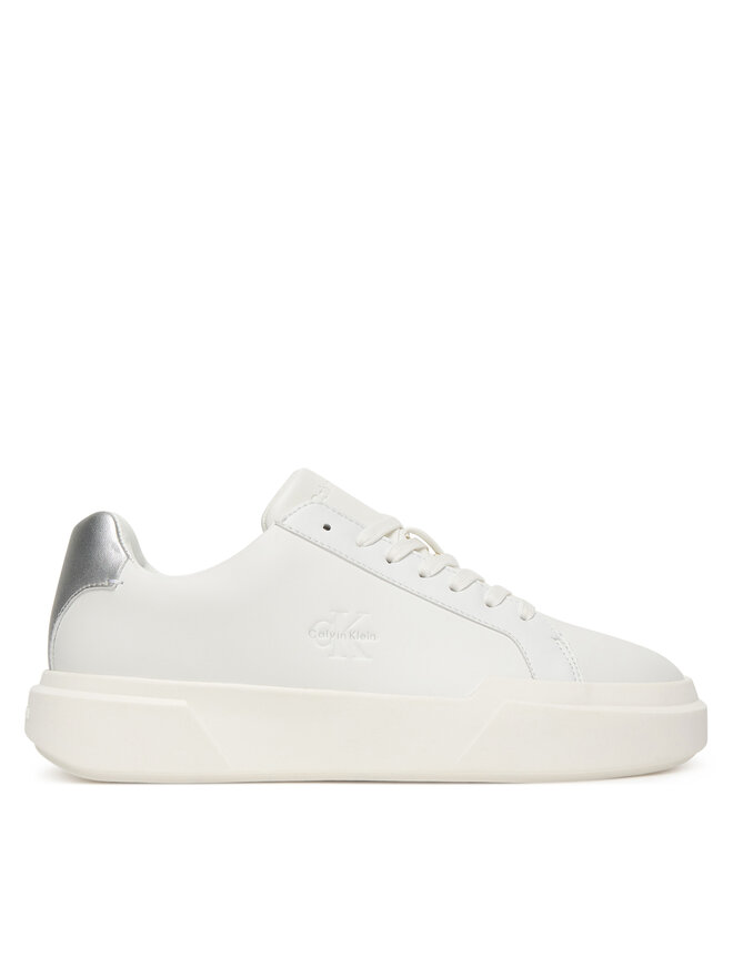 Calvin Klein Sneakers Calvin Klein Chunky Cupsole Lace Up Lth Met YW0YW01948 Weiß