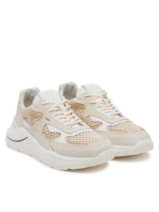 D.A.T.E. Sneakersy D.A.T.E. Fuga  W421-FG-ET Beżowy