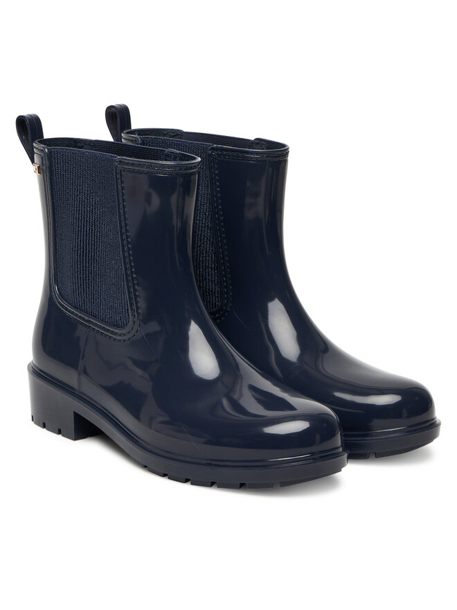 Tommy Hilfiger Γαλότσες Tommy Hilfiger Flag Hardware FW0FW08966 Σκούρο μπλε