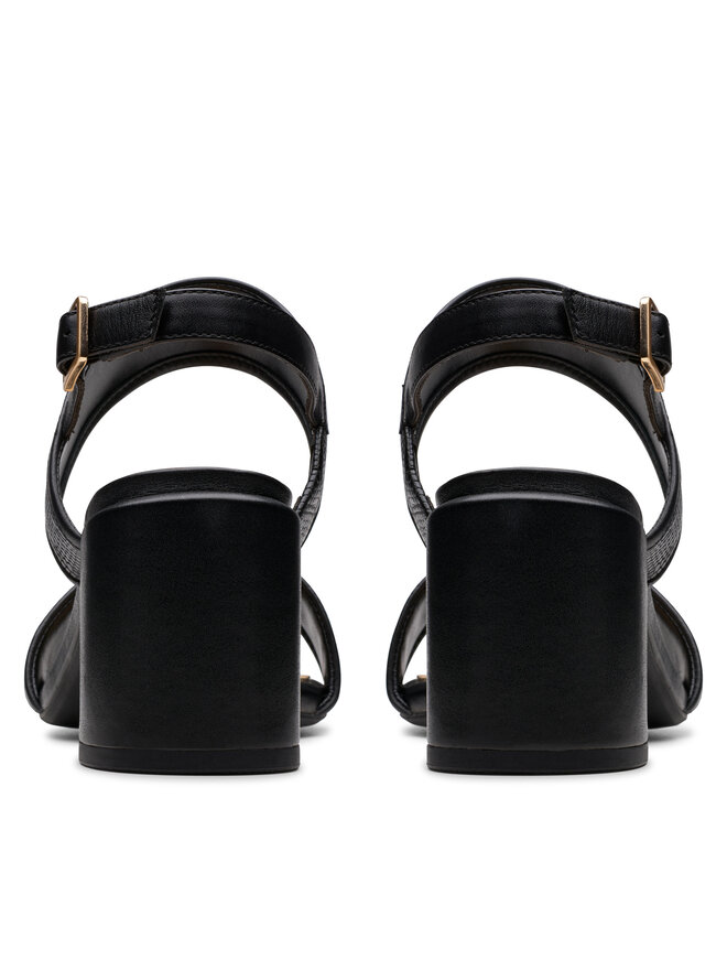 Clarks Sandały Clarks Ezoria Sling 26181300 Czarny