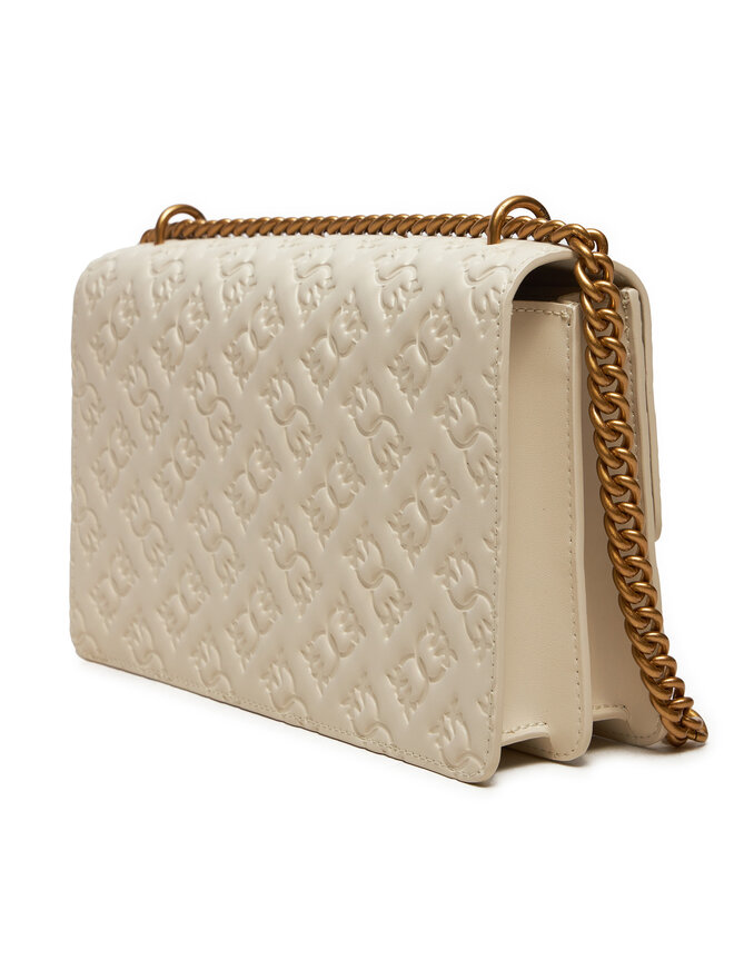 PINKO Bolso PINKO Love One Classic Dc AI 24-25 PLTT 100941 A1YB Écru