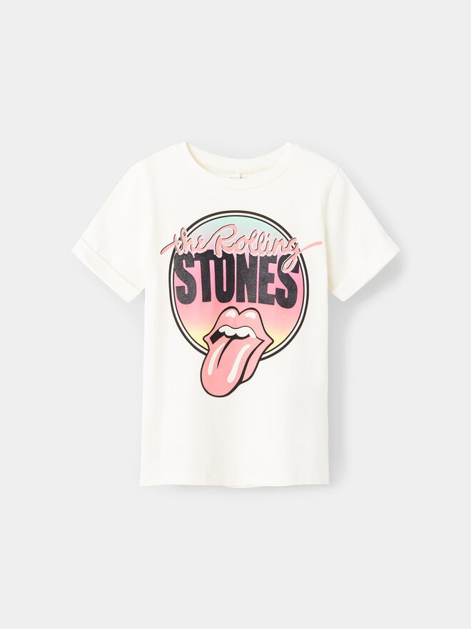 NAME IT NAME IT Camiseta Maxa 13227641 Blanco Regular Fit