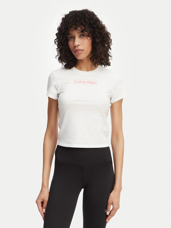 Calvin Klein Calvin Klein T-Shirt LVGWS6K240 Weiß Regular Fit