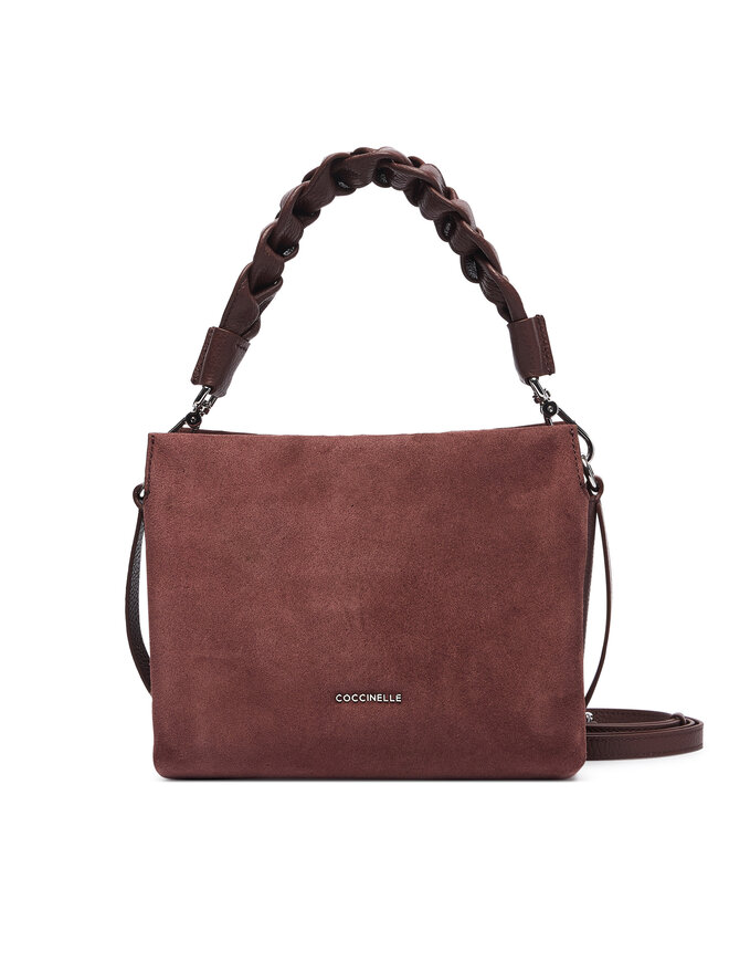 Coccinelle Handtasche Coccinelle P6P Boheme Suede Bimaterial E1 P6P 58 01 01 Dunkelrot