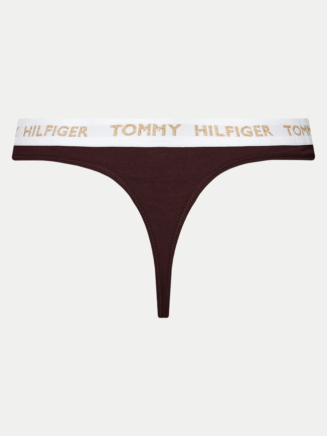 Tommy Hilfiger Tommy Hilfiger Стрінги UW0UW05655 Бордовий