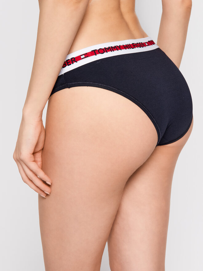Tommy Hilfiger Tommy Hilfiger Klasične spodnje hlačke UW0UW02455 Mornarsko modra