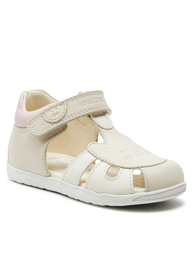 Geox Σανδάλια Geox B Sandal Macchia Gir B454WA 08554 C1M8W Εκρού