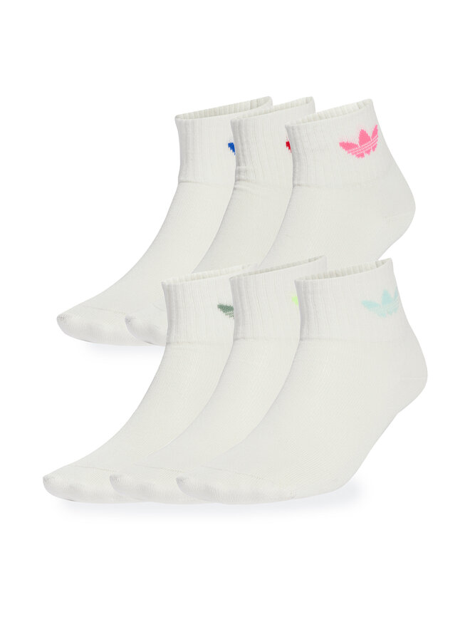 adidas 6er-Set hohe Kindersocken adidas JW2939 Bunt