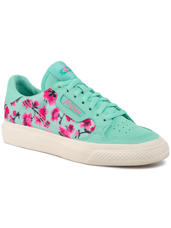 Adidas originals continental vulc green best sale