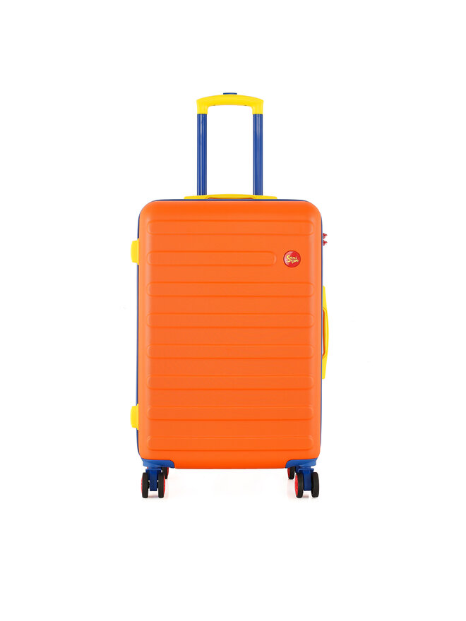 Semi Line Μεσαία Βαλίτσα Semi Line T5843-2 Πορτοκαλί