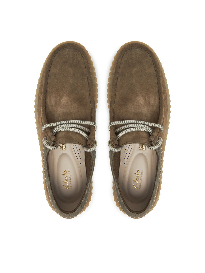 Clarks Κλειστά παπούτσια Clarks Torhill Low 26180905 Πράσινο