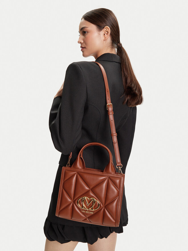LOVE MOSCHINO Handtasche LOVE MOSCHINO JC4081PP1NLC0312 Braun