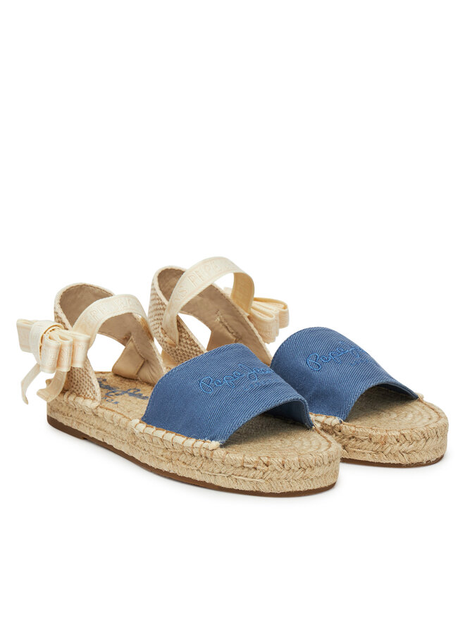 Pepe Jeans Espadrilky Pepe Jeans PLS90684 Modrá