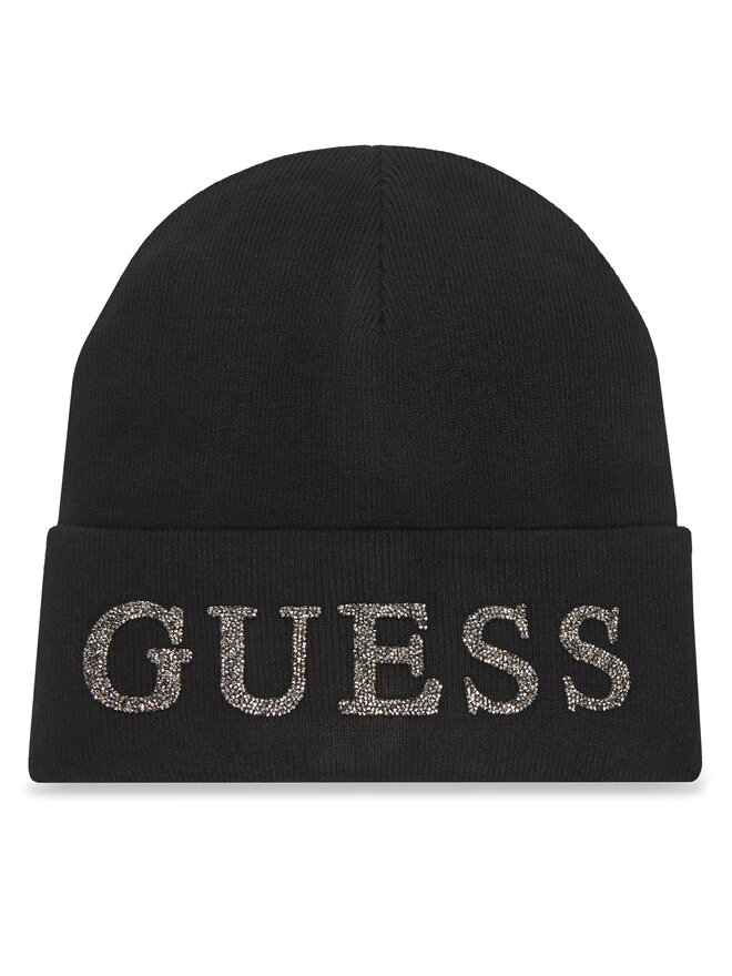 Guess Mütze Guess AW5398 POL01 Schwarz