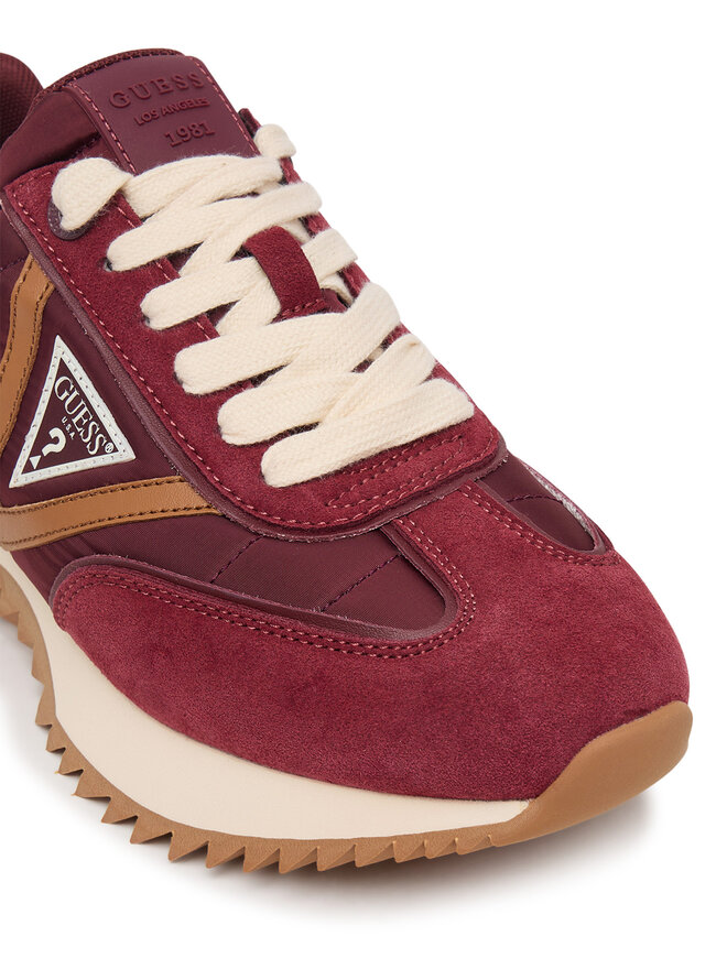 Guess Sneakers Guess FLFBA2 FAB12 Dunkelrot