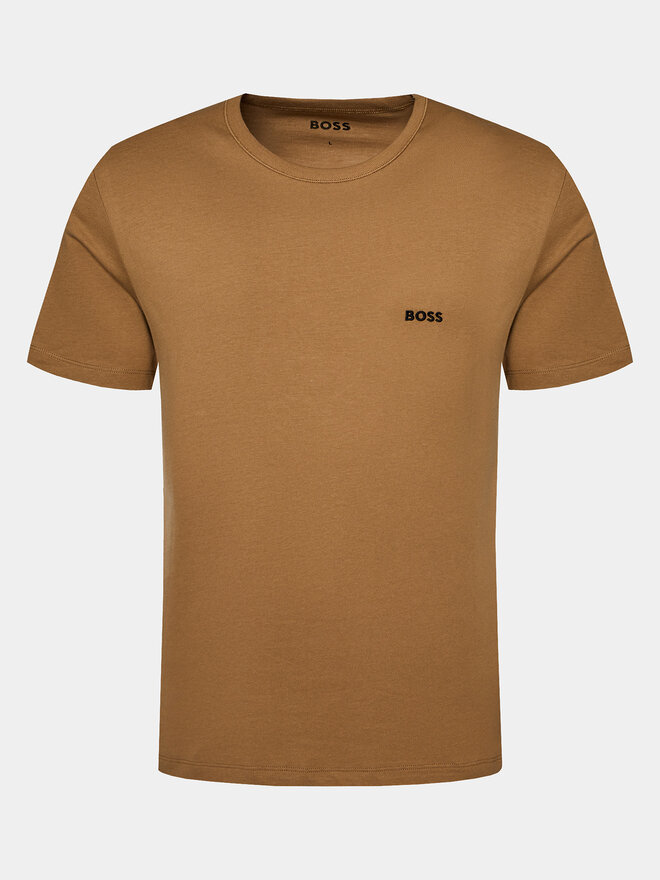 BOSS Boss Набір з 3 футболок Tshirt Rn 3P Classic 50475284 Бежевий Regular Fit