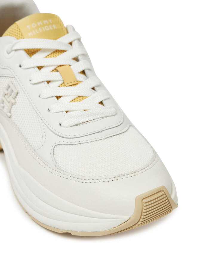 Tommy Hilfiger Αθλητικά Tommy Hilfiger Th Chunky Runner FW0FW08474 Λευκό