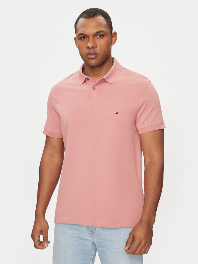 Tommy Hilfiger Tommy Hilfiger Poloshirt 1985 MW0MW17770 Rosa Regular Fit