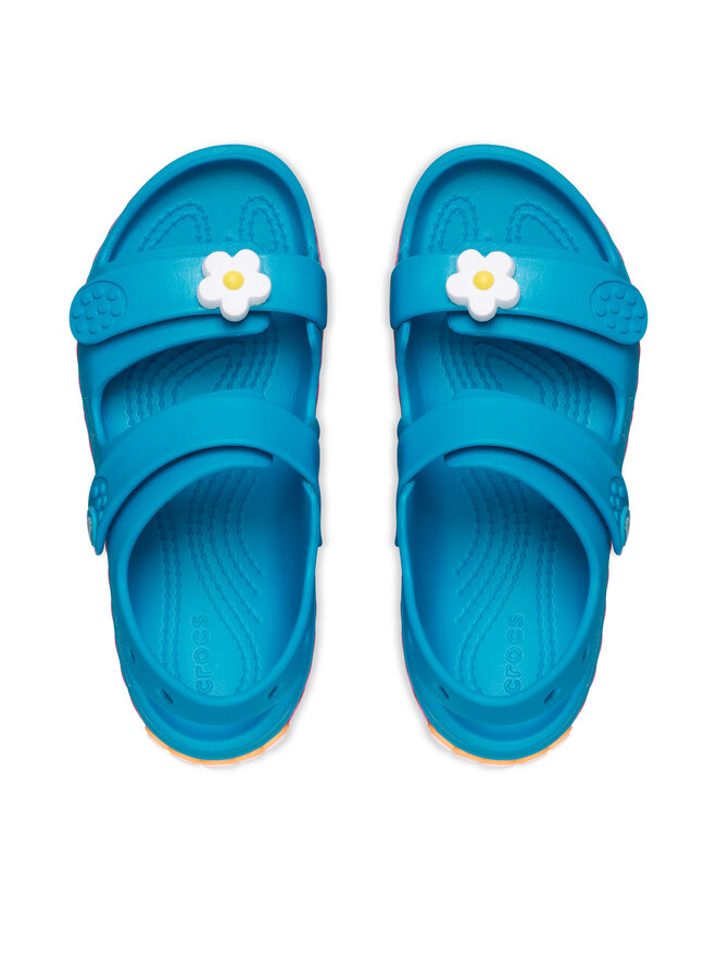 Crocs Босоніжки Crocs Kids’ Crocband Cruiser Ricrac Sandal 211028 Голубий