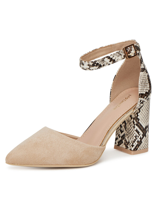 DeeZee Tacones DeeZee FERRI1 Beis