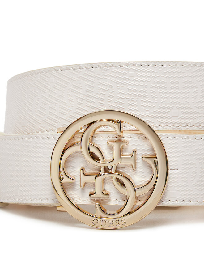 Guess Cinturón para mujer Guess Yarmilla (GG) Belts BW9144 P4335 Blanco