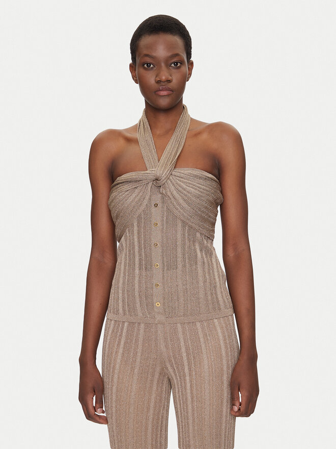 Marciano Guess Marciano Guess Top 5GGR16 5811Z Bež Slim Fit
