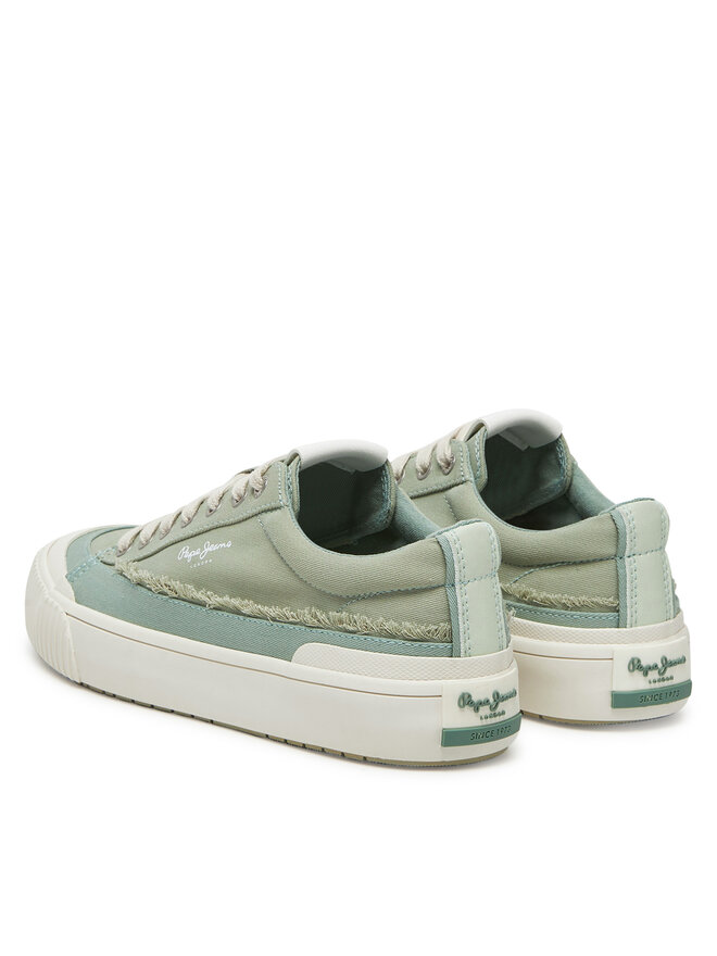 Pepe Jeans Sneakers aus Stoff Pepe Jeans Ben Fresh W PLS31589 Grün