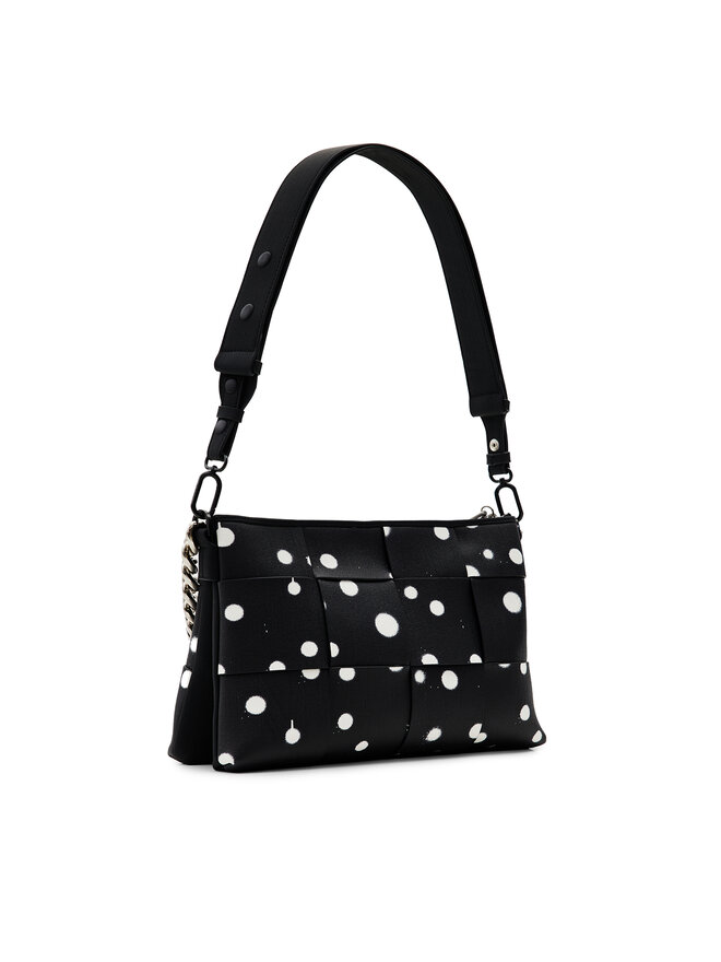 Desigual Handtasche Desigual 24SAXP10 Schwarz