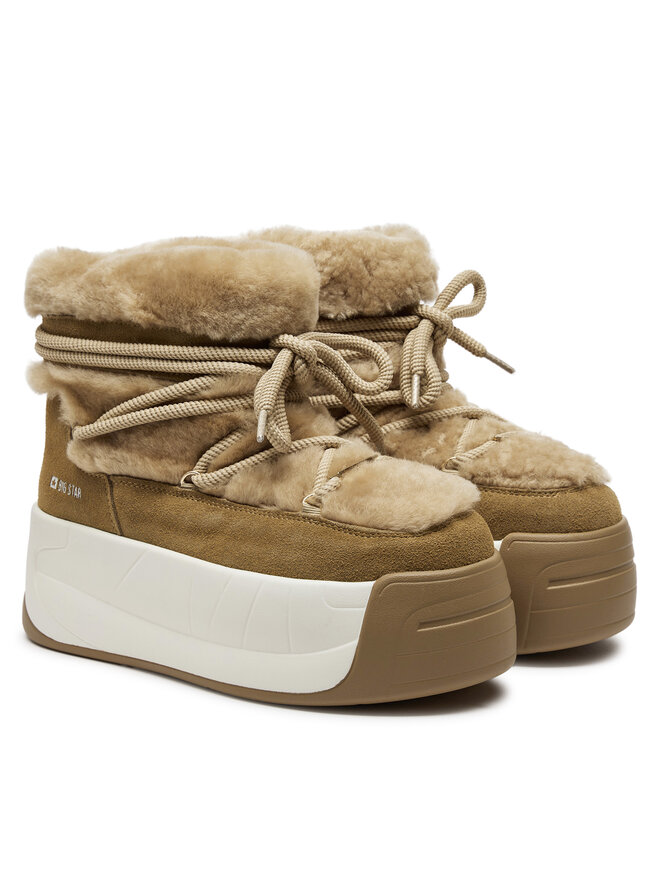 Big Star Shoes Cizme de zăpadă Big Star Shoes OO274A207 Bej