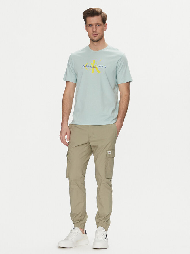 Calvin Klein Jeans Calvin Klein Jeans Футболка Hero LV040EM286 Зелений Regular Fit