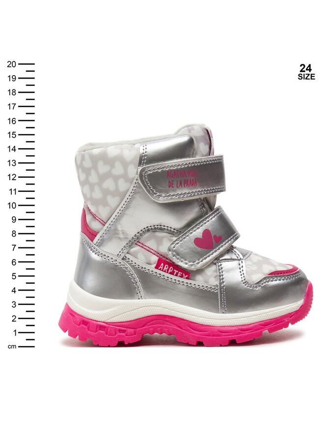 Agatha Ruiz de la Prada Botas de nieve Agatha Ruiz de la Prada 241990-B S Plata